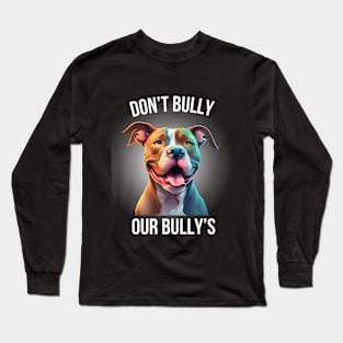 pitbull dog lover Long Sleeve T-Shirt